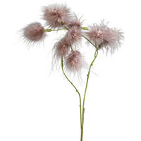 VEŠTAČKI CVET - zelena/sivobraon, Osnovno, plastika (61cm)