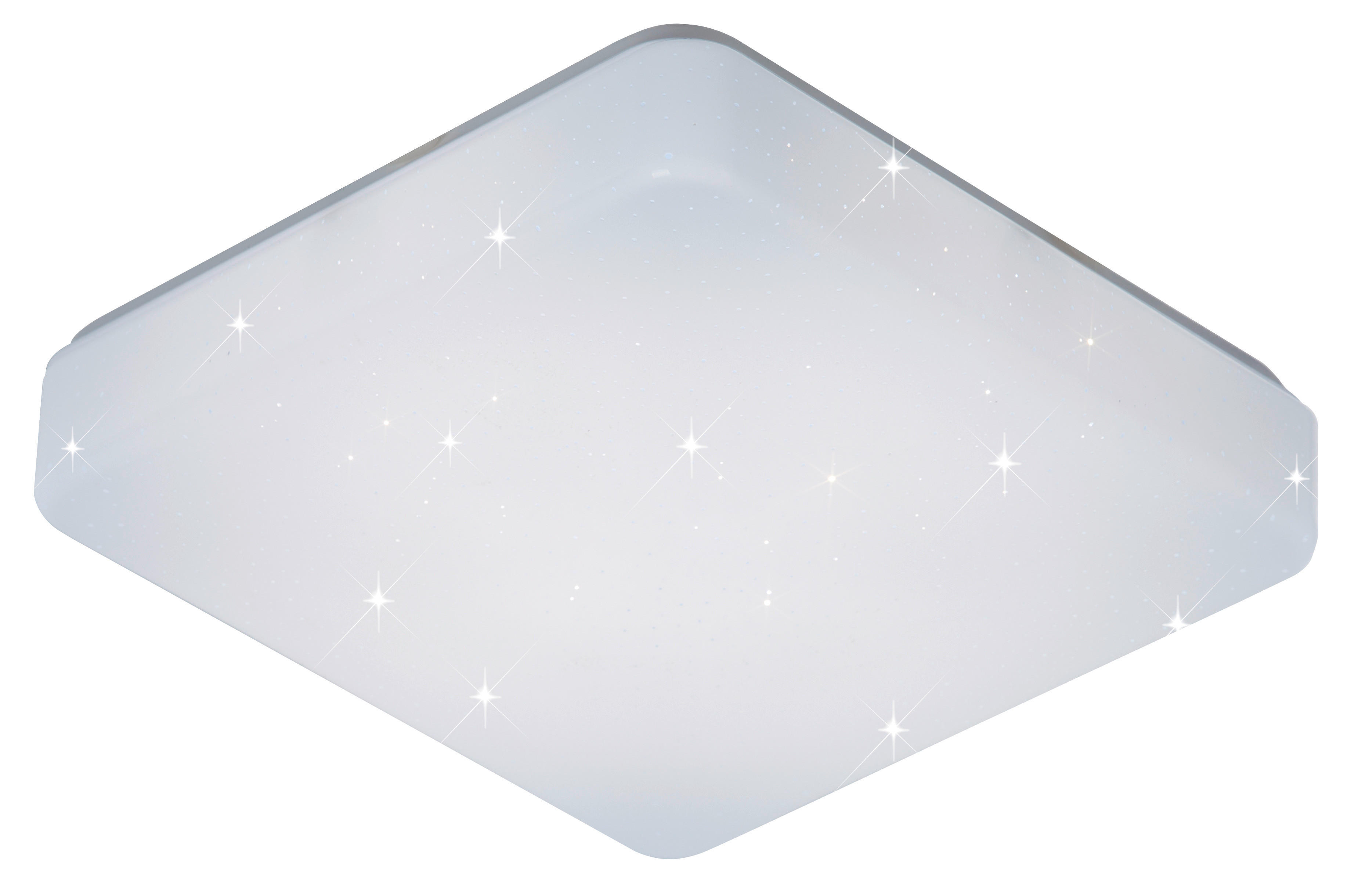 LED-BADEZIMMER-DECKENLEUCHTE - Weiß, KONVENTIONELL, Kunststoff (37/37/7,5cm) - Celina