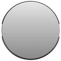 WANDSPIEGEL Nickelfarben  - Schwarz/Nickelfarben, Trend, Glas/Metall (30/30/3,5cm) - Carryhome