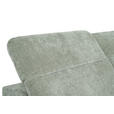 ECKSOFA  in Chenille Mintgrün  243/307 cm  - Schwarz/Mintgrün, Design, Textil/Metall (243/307cm) - Xora
