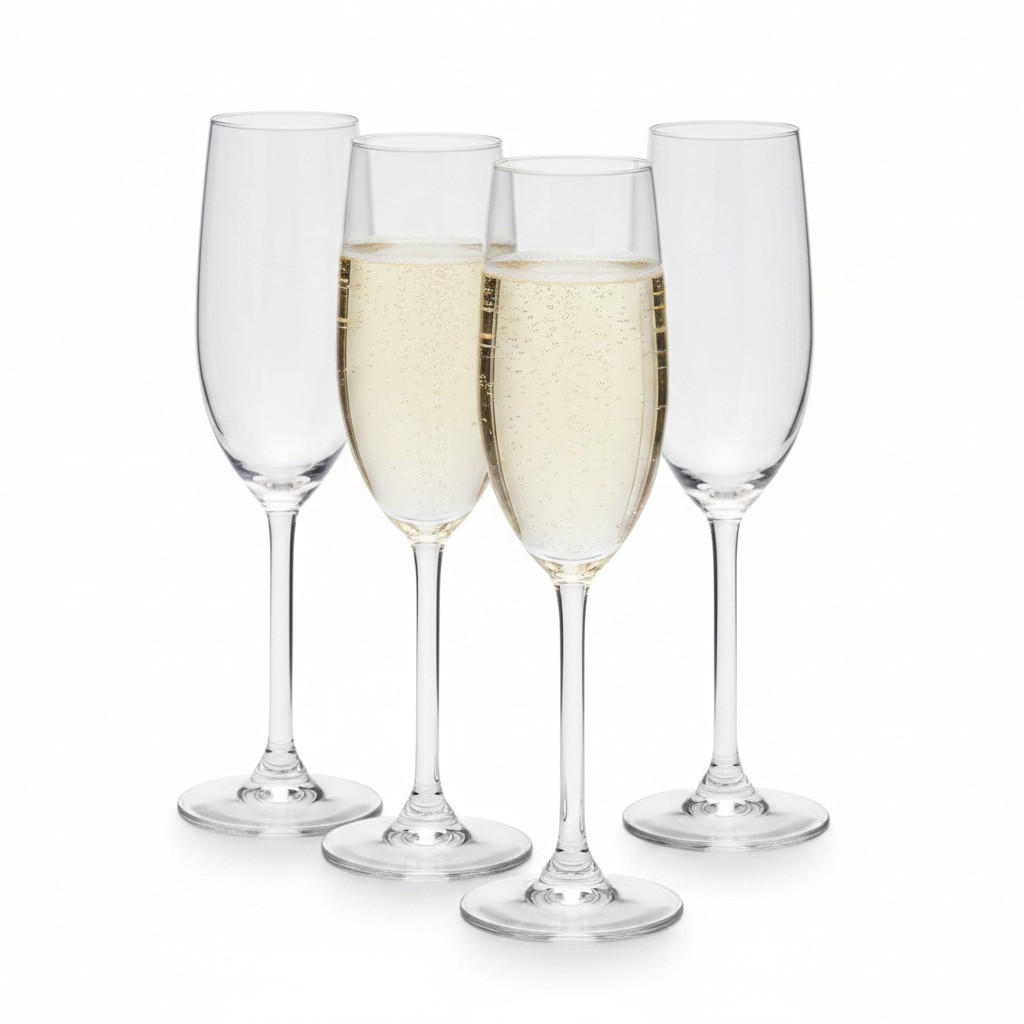 GLÄSERSET Ida 4-teilig  - Klar, Basics, Glas (7/23,5cm) - Van Well
