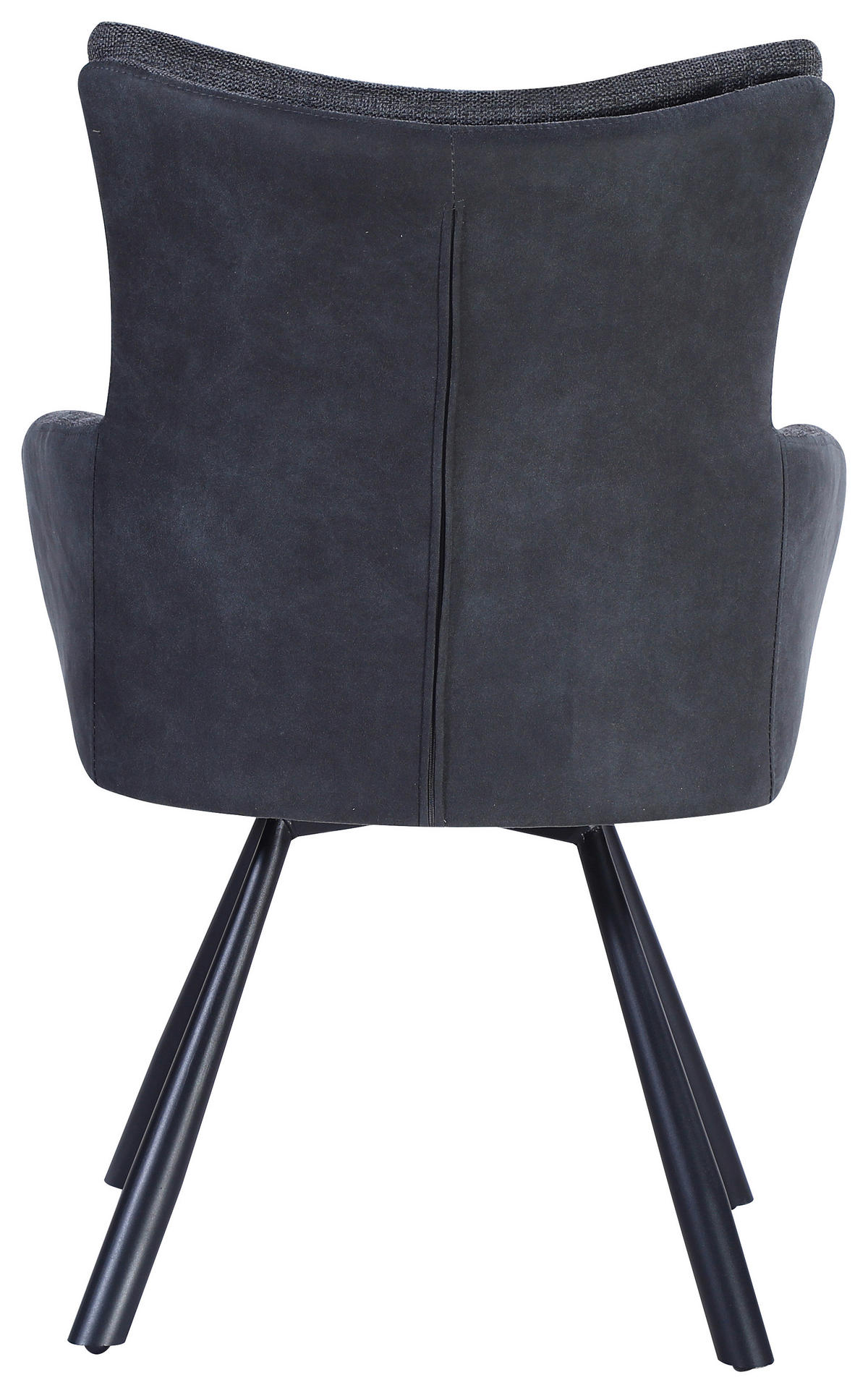 NASLANJAČ, kovina, tekstil siva  - siva, Design, kovina/tekstil (60/90/63cm) - Hom`in