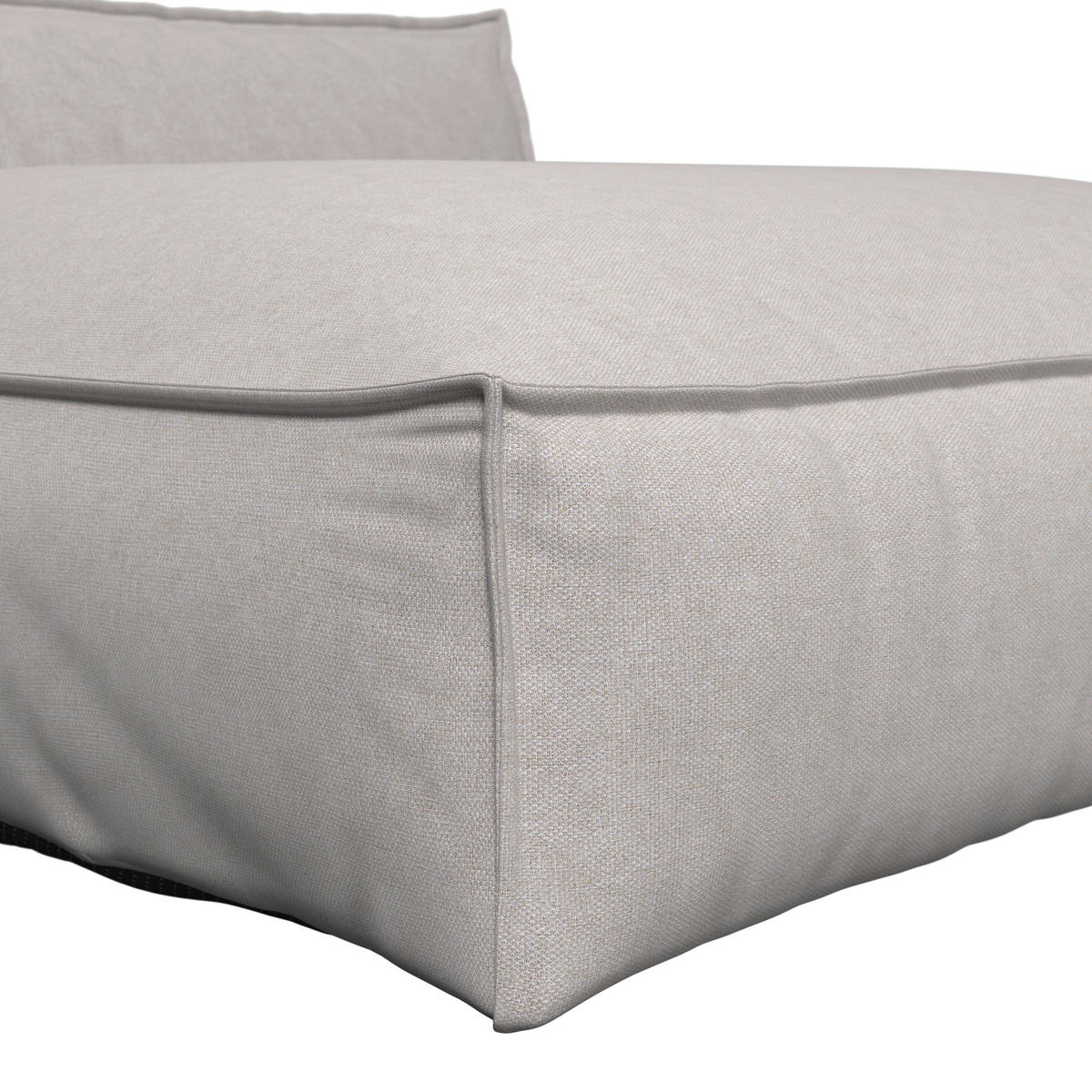 LOUNGESOFA  - Beige, MODERN, Textil (146/80/175cm) - Ambia Garden