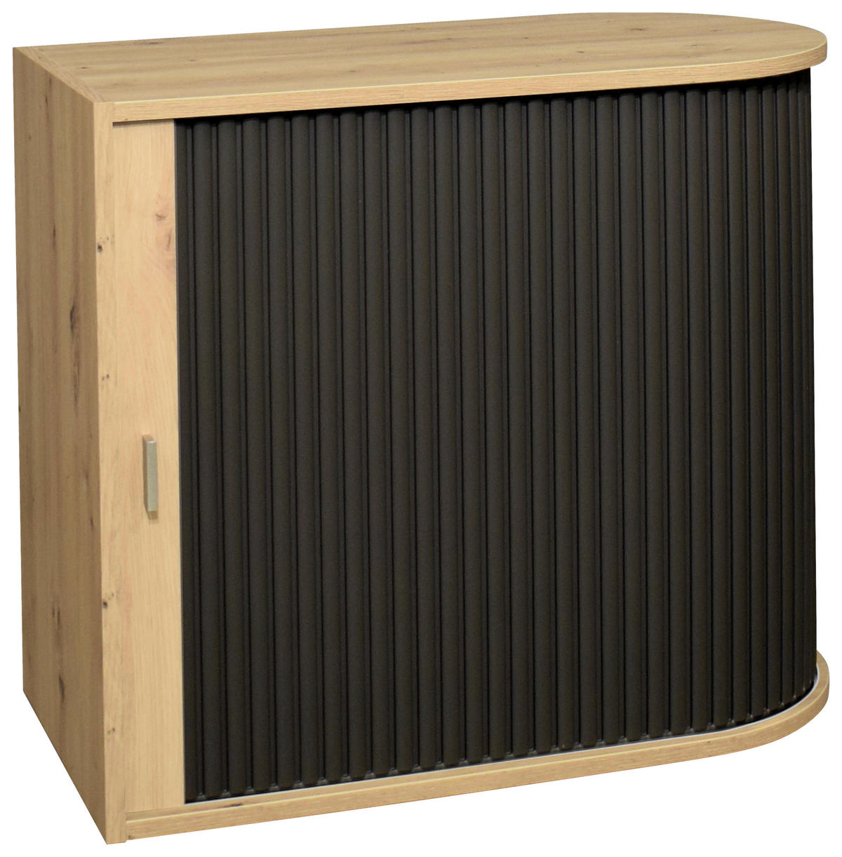 AKTENSCHRANK Graphitfarben  - Eichefarben/Graphitfarben, MODERN, Holzwerkstoff (69/85/44cm) - Livetastic