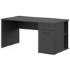 JUGENDSCHREIBTISCH 150/70/72 cm  in Graphitfarben  - Anthrazit/Graphitfarben, Design, Holzwerkstoff/Metall (150/70/72cm) - Cantus