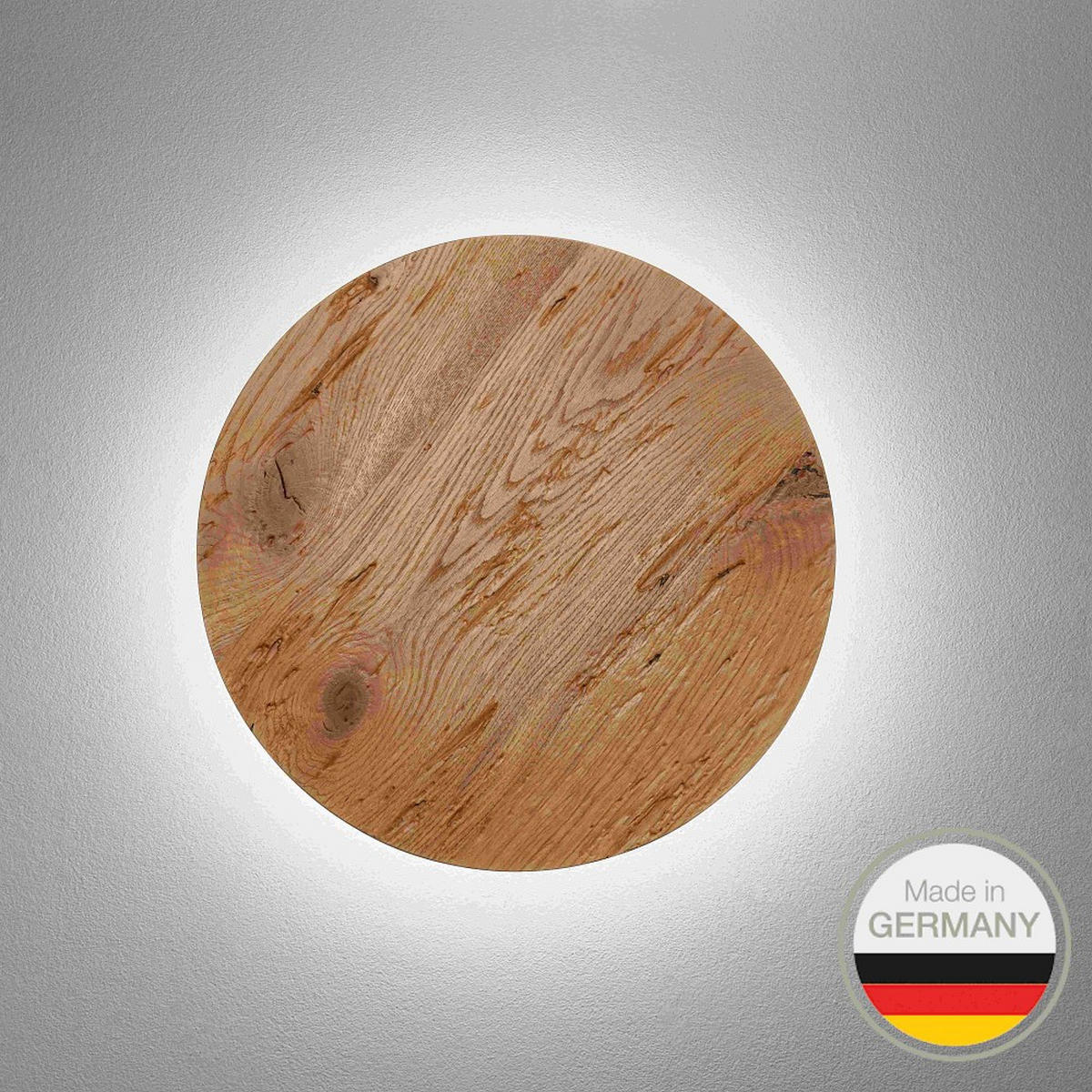 LED-WANDLEUCHTE 661 40 cm  - Wildeiche, Natur, Holz (40cm) - Ambiente