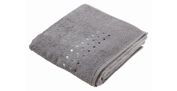 DUSCHTUCH 70/140 cm QUATTRO  - Anthrazit, KONVENTIONELL, Textil (70/140cm) - Esposa