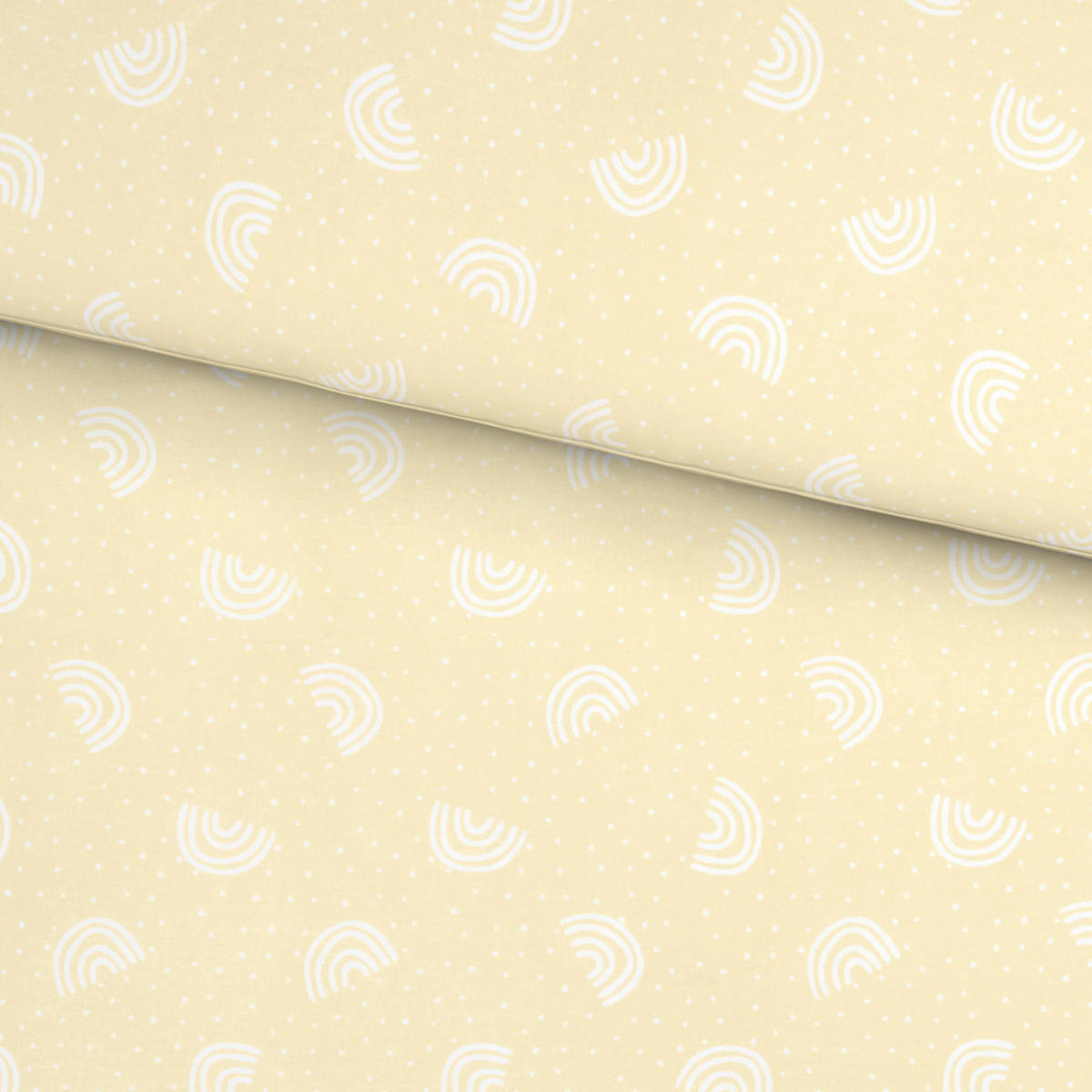 BABYBETTWÄSCHE Webstoff 100/135 cm  - Gelb, Basics, Textil (100/135cm) - My Baby Lou