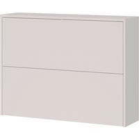 SCHUHSCHRANK GW-BINETTO  in 99/74/27 cm  - Eichefarben/Beige, Design, Holzwerkstoff (99/74/27cm) - Livetastic
