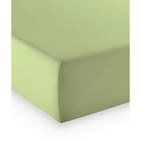 BOXSPRING-FIXLEINTUCH - Grün, Basics, Textil (140-160/200-210cm) - Fleuresse