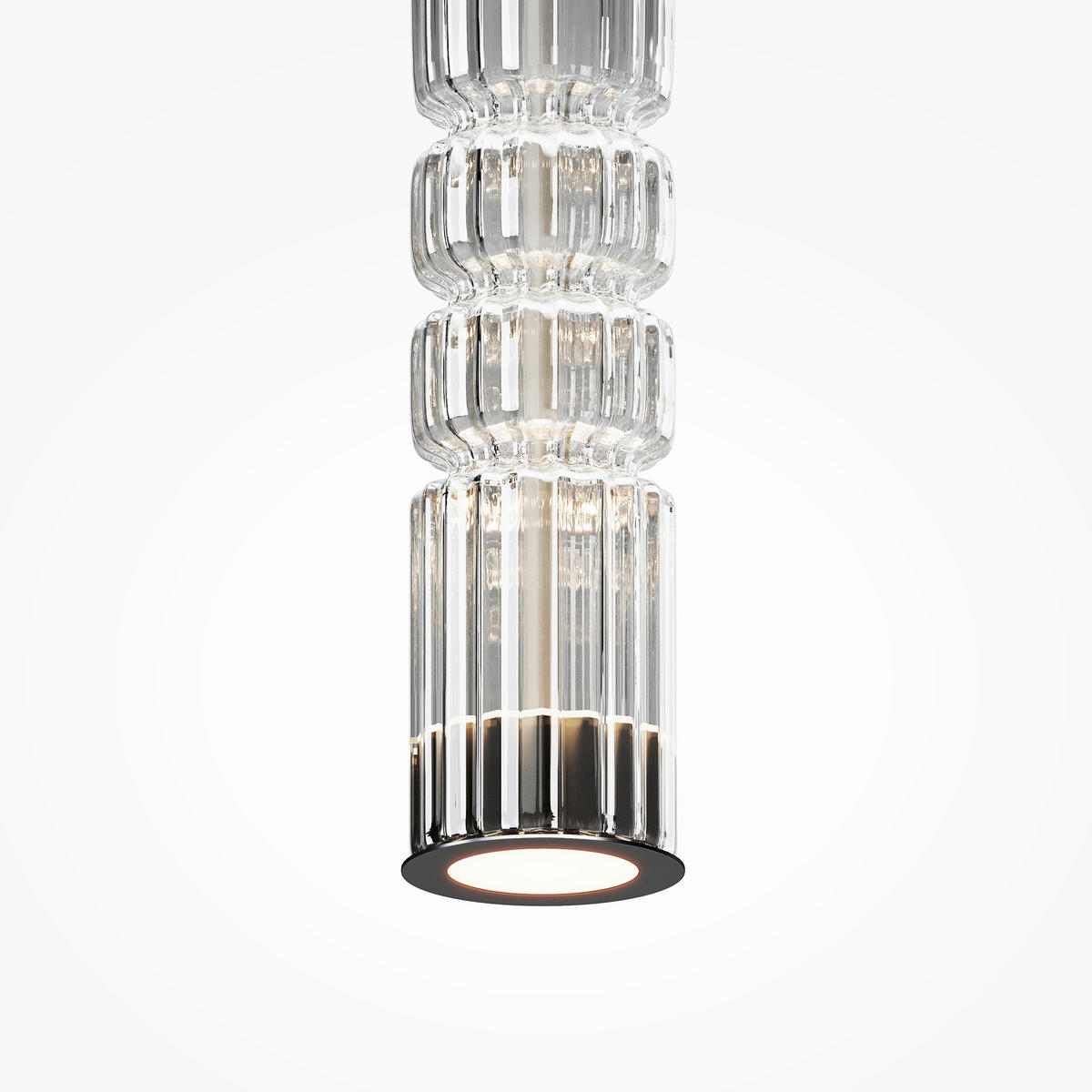 PENDELLEUCHTE Ordo 8/384 cm  - Chromfarben, Design, Metall (8/384cm) - MAYTONI