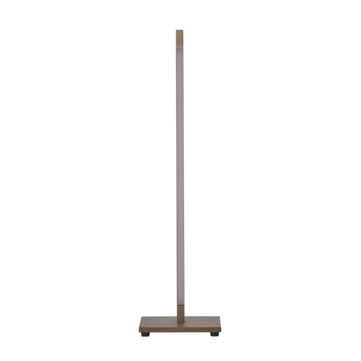 LED-TISCHLEUCHTE Aera 16/60/16 cm  - Bronzefarben, Design, Metall (16/60/16cm) - Grossmann