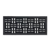 FUSSMATTE 25/60 cm Dynamic  - Schwarz, KONVENTIONELL, Kunststoff (25/60cm) - Esposa