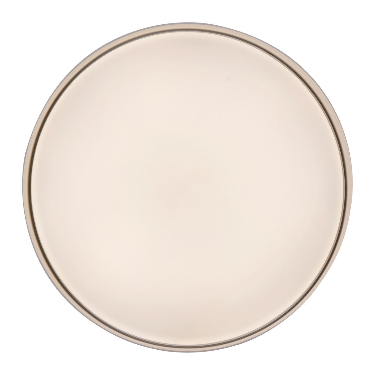 LED-DECKENLEUCHTE Tavoli 49/49/7.3 cm   - Sandfarben, KONVENTIONELL, Kunststoff/Metall (49/49/7.3cm) - Schöner Wohnen