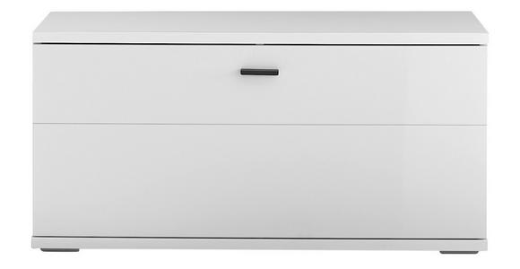 GARDEROBENBANK  in 90/44/37 cm  - Anthrazit/Schwarz, Design, Holzwerkstoff/Kunststoff (90/44/37cm) - Voleo