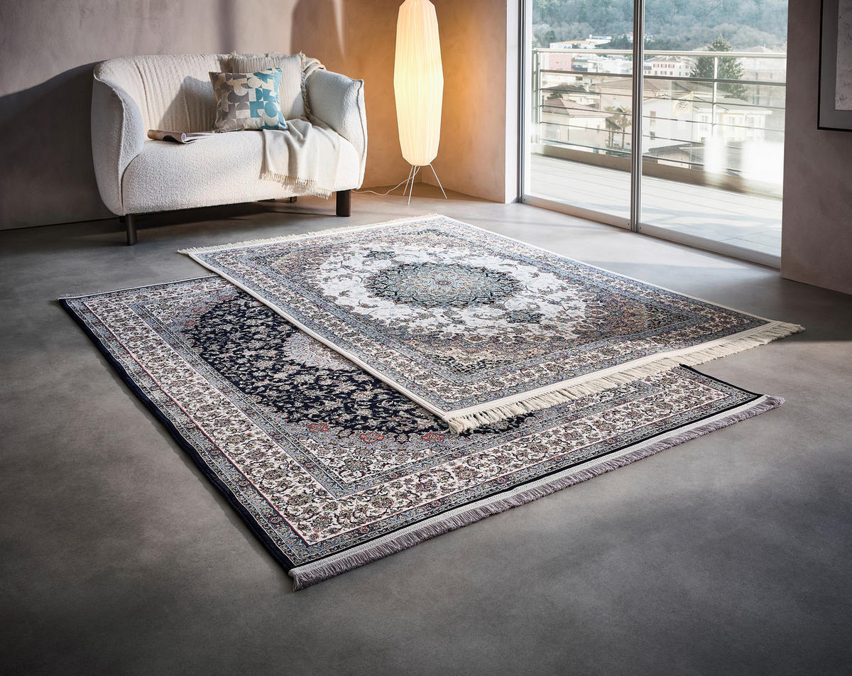 WEBTEPPICH 240/340 cm Multicolor, Blau  - Blau/Multicolor, LIFESTYLE, Textil (240/340cm) - Novel