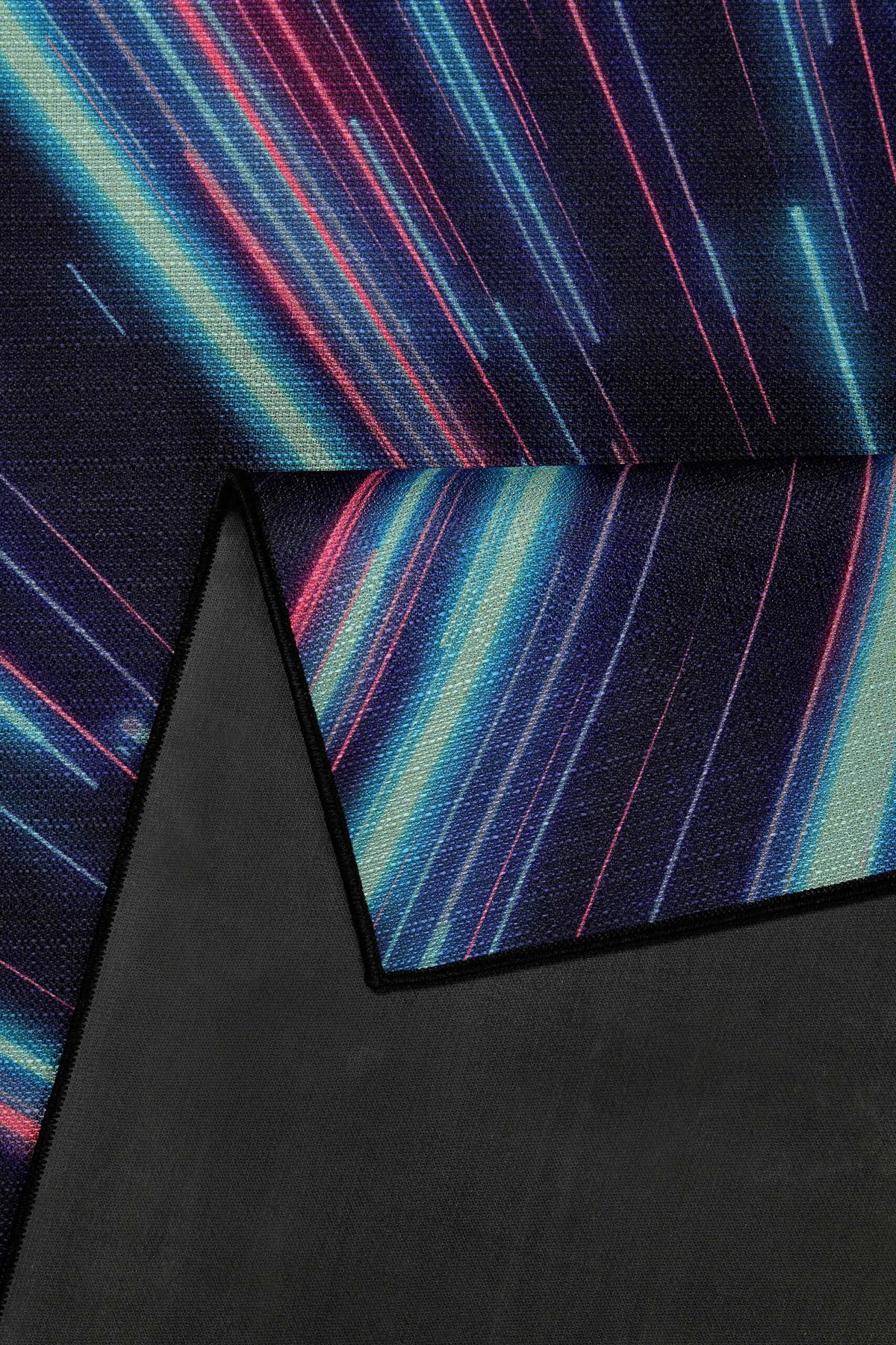 FLACHWEBETEPPICH  Wohnzimmer 160/230 cm Neon Horizon Blau, Rot, Schwarz rechteckig  - Blau/Rot, Basics, Kunststoff/Textil (160/230cm) - WECON HOME