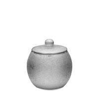 WATTEDOSE  - Silberfarben, Basics, Keramik (9,5/9,6/9,5cm) - Sadena