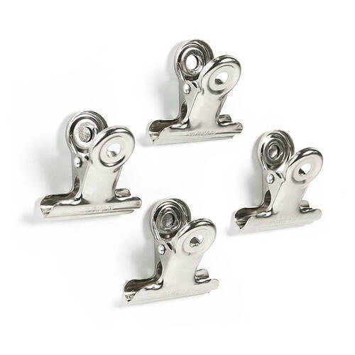 MAGNETSET  - Silberfarben, Basics, Metall (3/3/2cm)