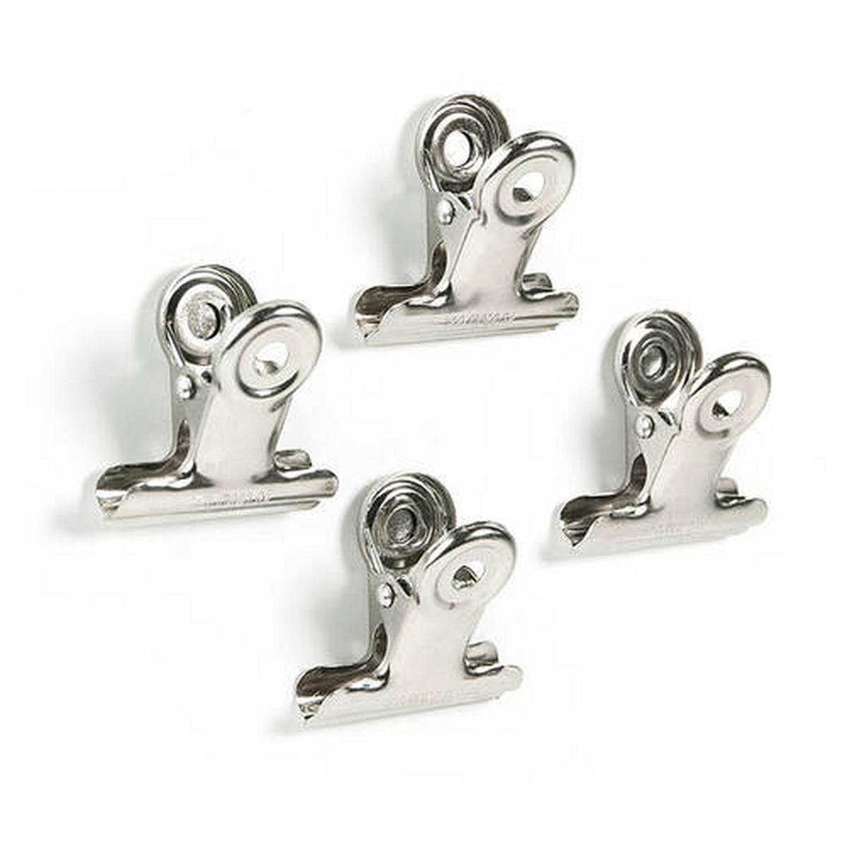 MAGNETSET  - Silberfarben, Basics, Metall (3/3/2cm)