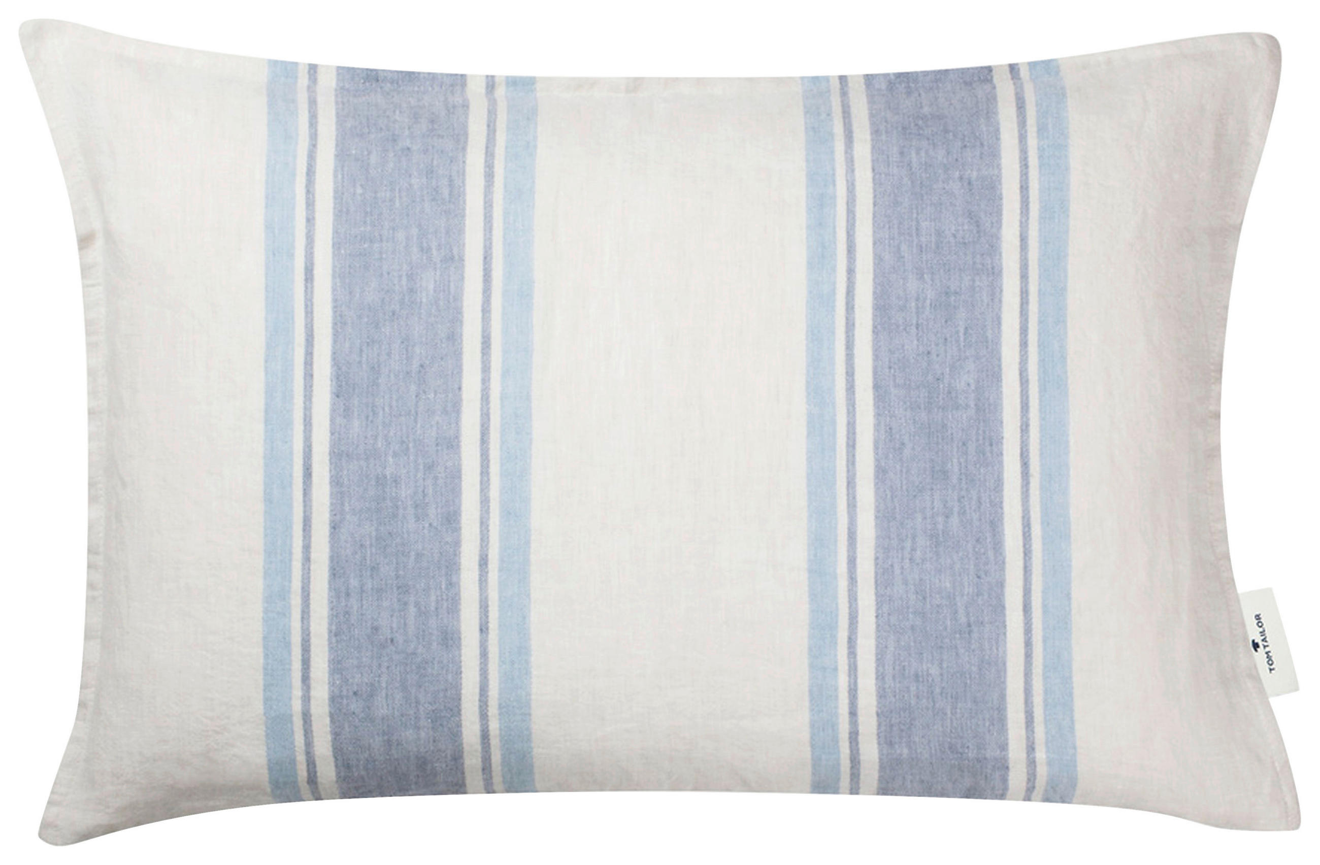 KUDDFODRAL Linen 40/60 cm  - ljusblå/blå, Klassisk, textil (40/60cm) - Tom Tailor