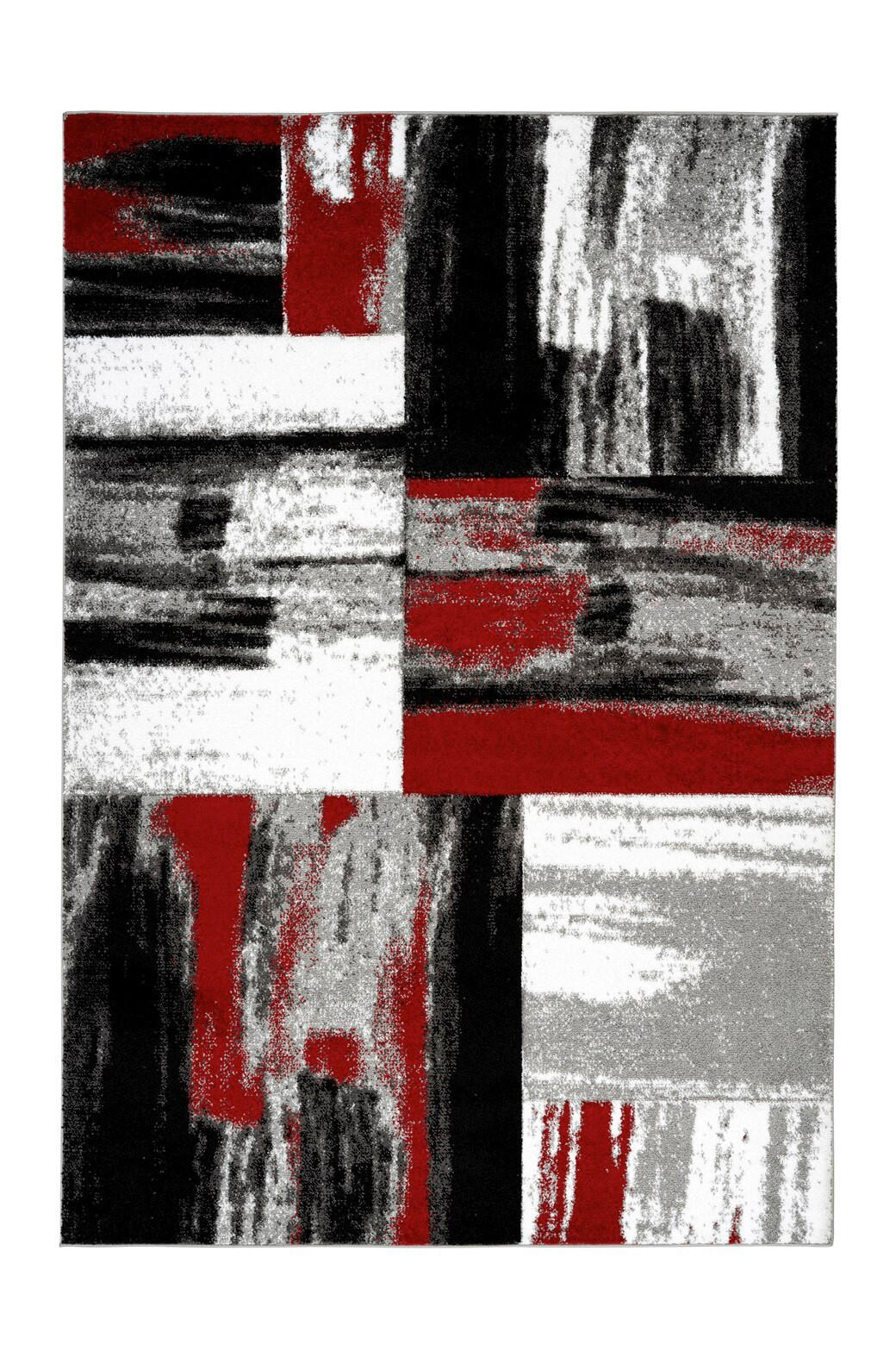 KOBEREC, 160/230 cm, červená - červená, Konvenční, textil (160/230cm)