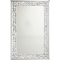 OGLINDĂ 80/120/2 cm    - argintiu, Design, sticlă/material pe bază de lemn (80/120/2cm) - Xora