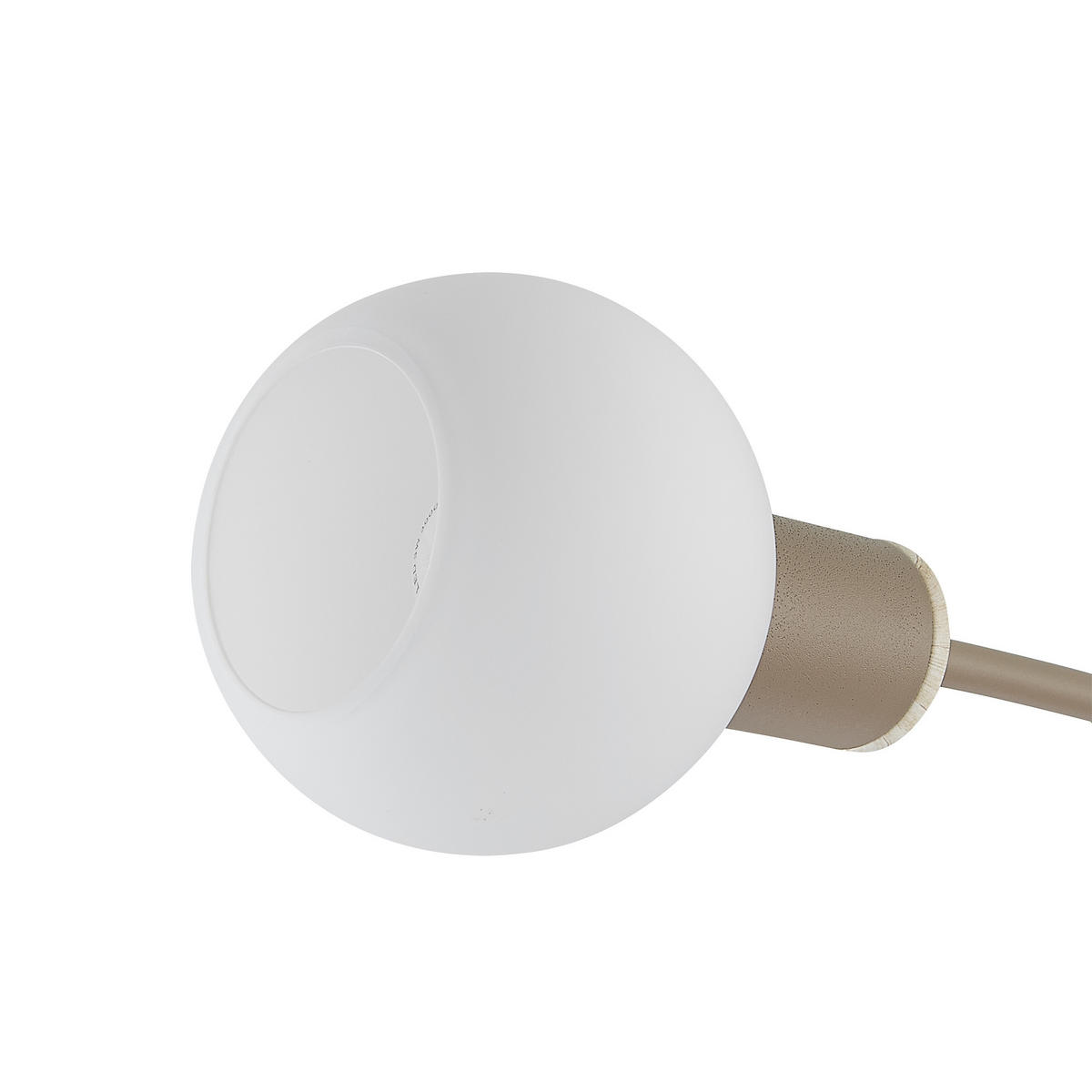 DECKENLEUCHTE Merope 84/72/18 cm   - Sandfarben/Eschefarben, Basics, Glas/Metall (84/72/18cm) - Novel