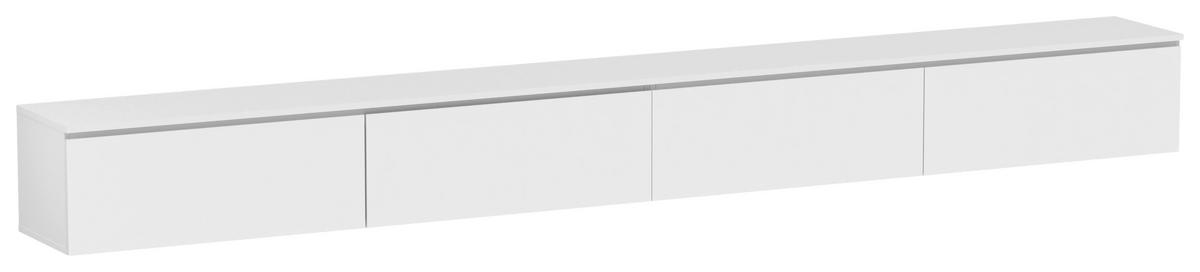 LOWBOARD  300/30/33 cm  - Weiß, Trend, Holzwerkstoff (300/30/33cm) - Xora