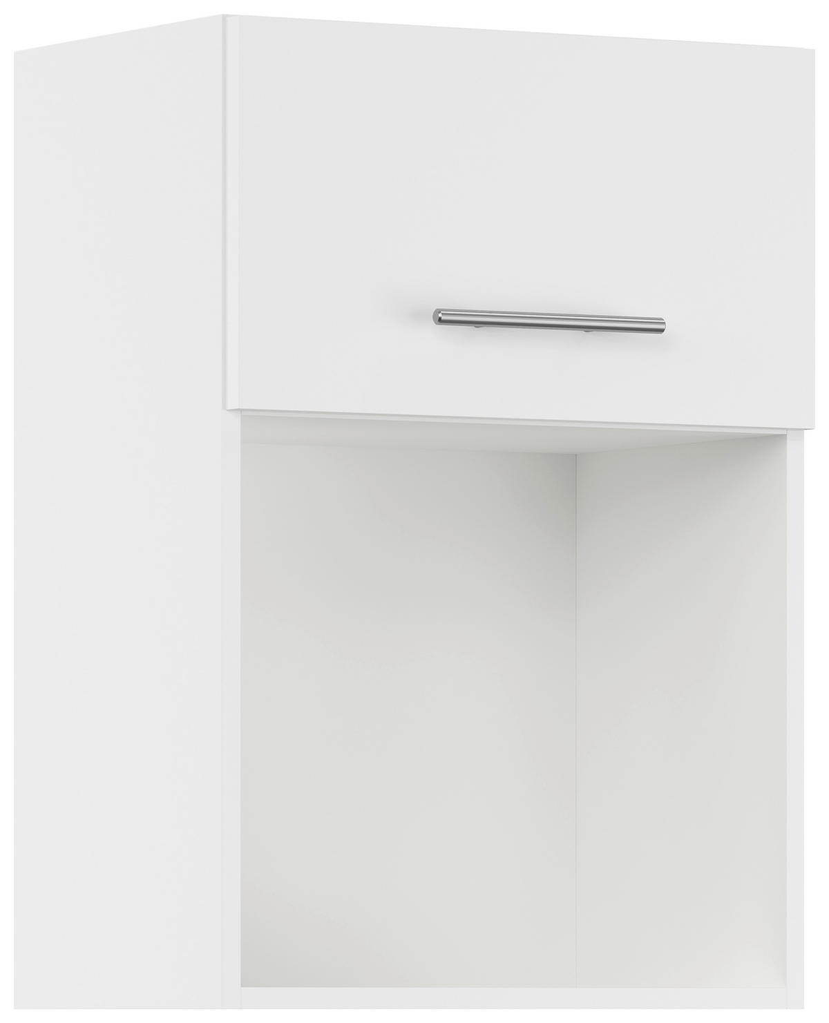 KÜCHENOBERSCHRANK 50/72,3/34,2 cm  in Weiß  - Edelstahlfarben/Weiß, Basics, Holzwerkstoff/Metall (50/72,3/34,2cm) - Impuls