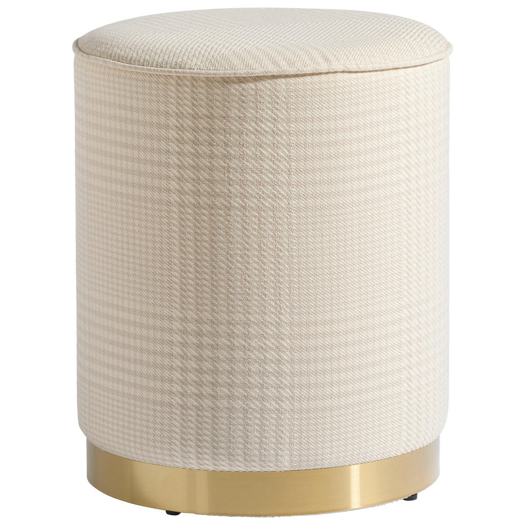 MID.YOU TABURET, textil, kompozitní dřevo, 35/44/35 cm