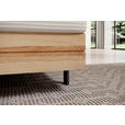 BOXSPRINGBETT 180/200 cm  in Creme  - Creme/Schwarz, Natur, Holz/Textil (180/200cm) - Valnatura