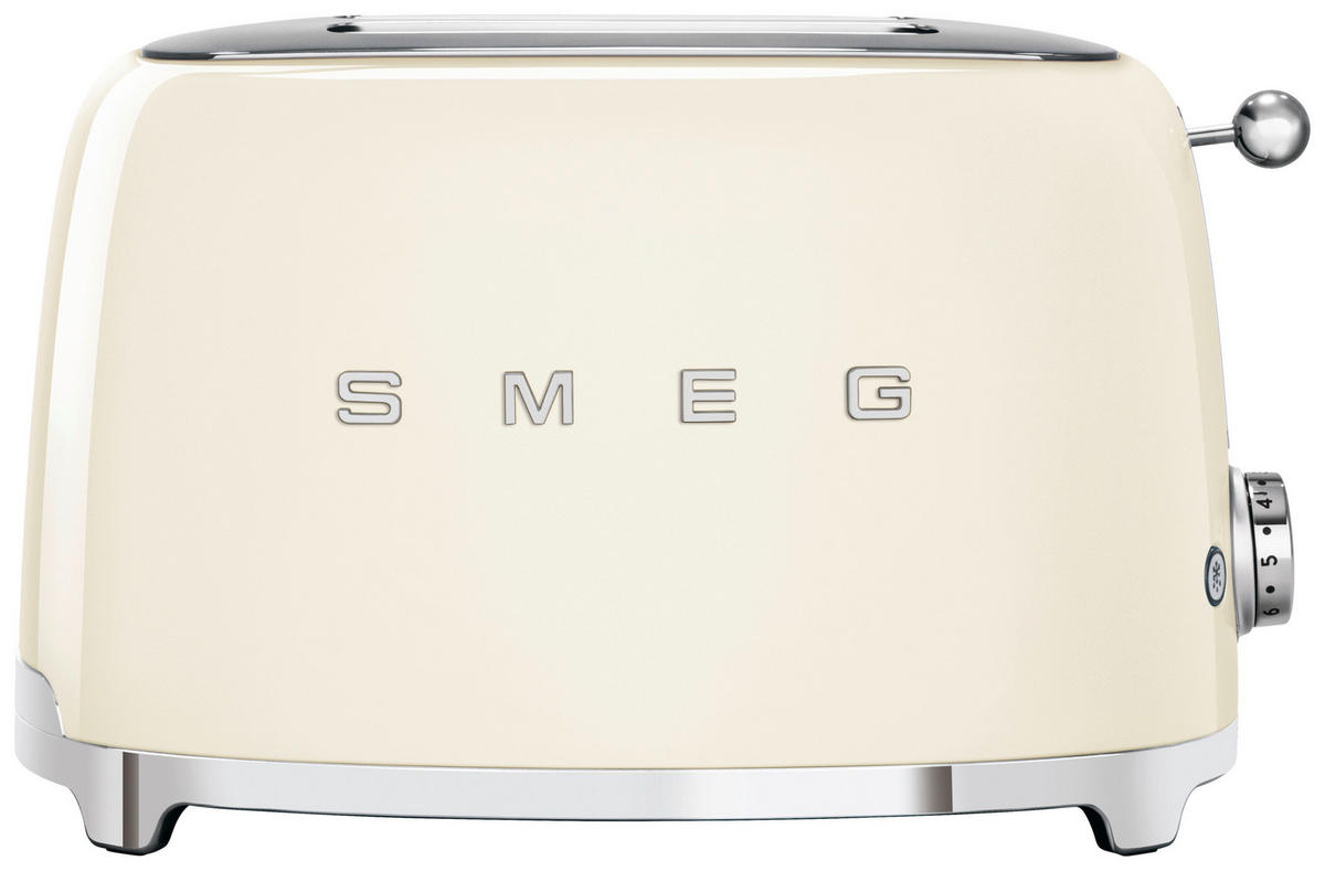 TOASTER  - Creme, Basics, Metall (31/20/20cm) - SMEG