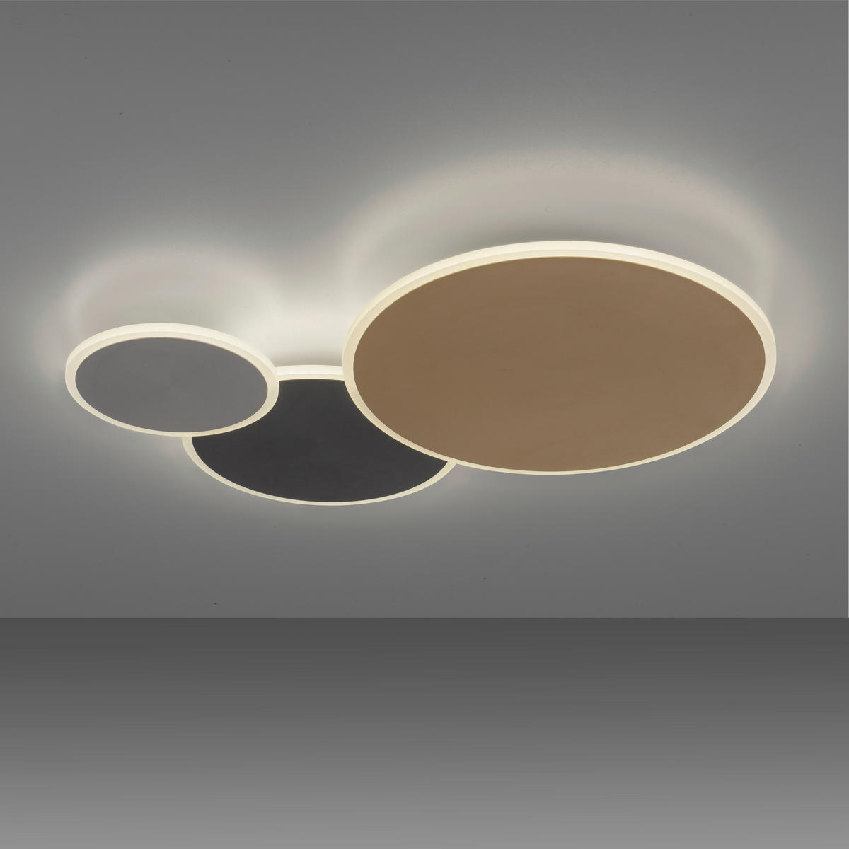LED-DECKENLEUCHTE 65/40/5 cm    - Design, Metall (65/40/5cm)