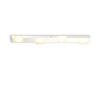 LED-DECKENLEUCHTE 72/12/3 cm  - Weiß, Design, Metall (72/12/3cm) - BOPP