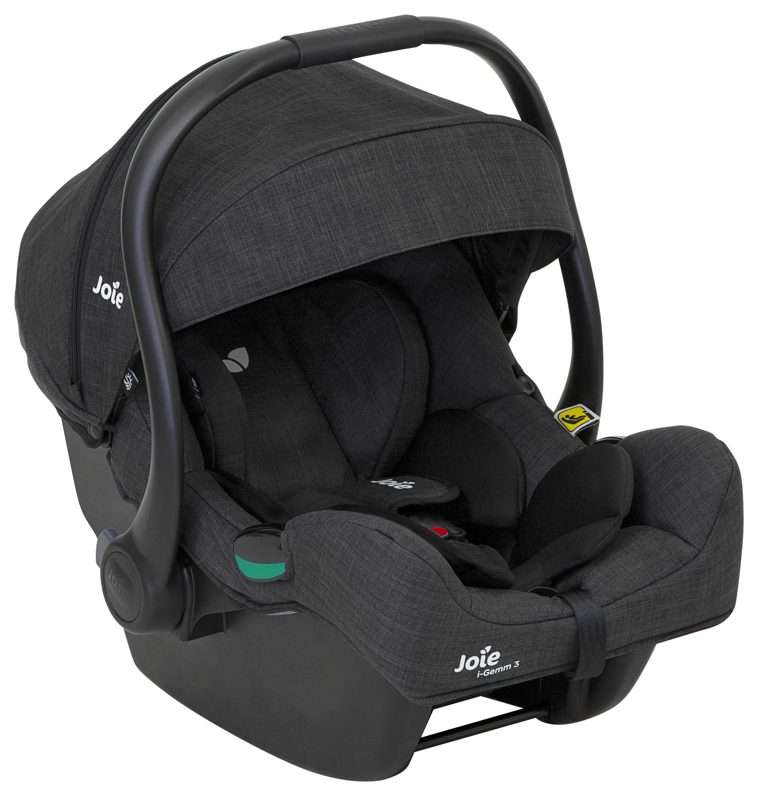 BABYSCHALE i-Gemm 3  - Schwarz, Basics, Kunststoff/Textil (66/43/58cm) - Joie