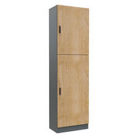 AKTENSCHRANK Anthrazit, Honigeiche  - Honigeiche/Anthrazit, MODERN, Holzwerkstoff (52/183/32cm) - MID.YOU