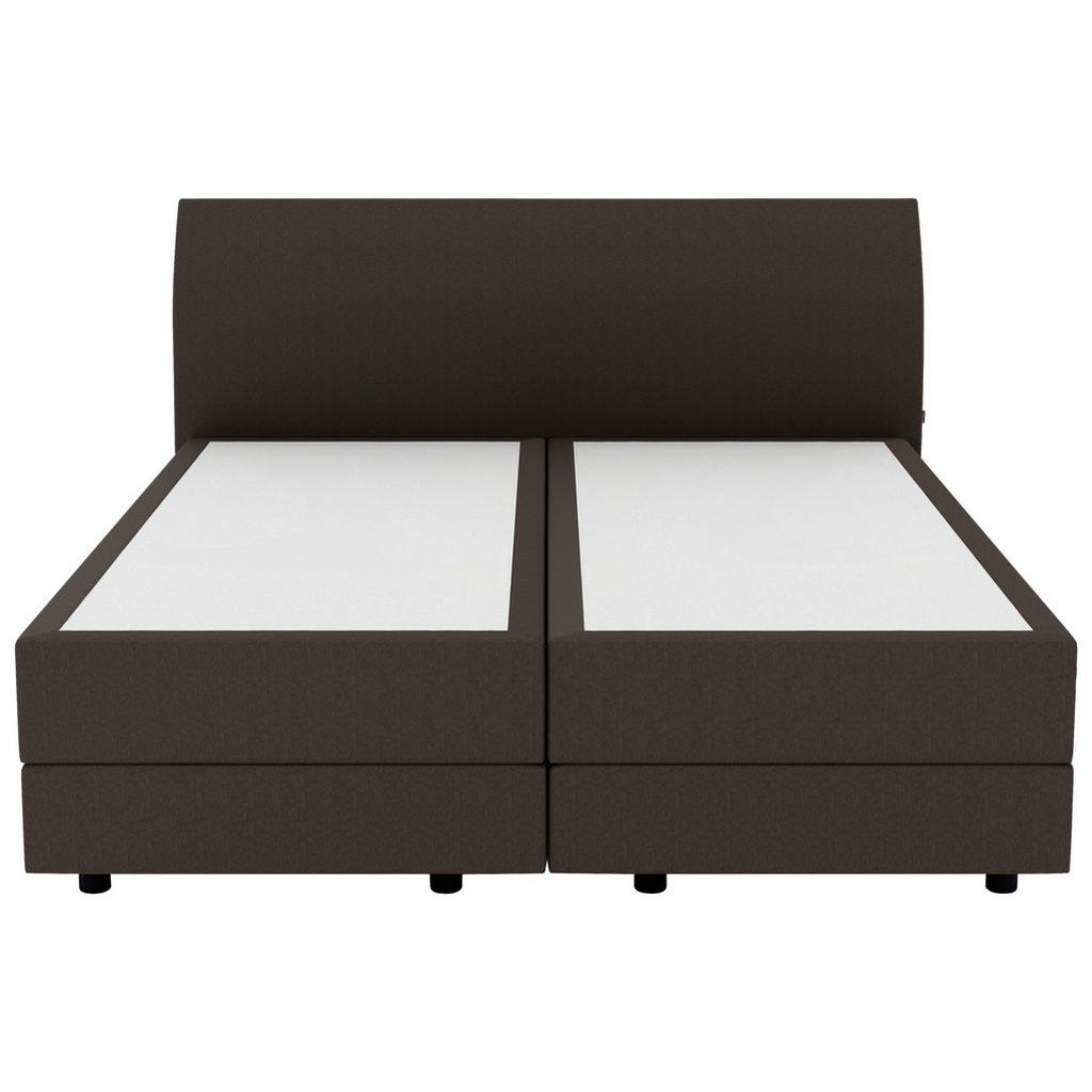Thumbnail - Musterring Boxspringbett, Braun, Textil, H3, 7-Zonen, Höhe ca. 22 cm, 200x200 cm, Dgm, Über- und Sondergrößen erhältlich...