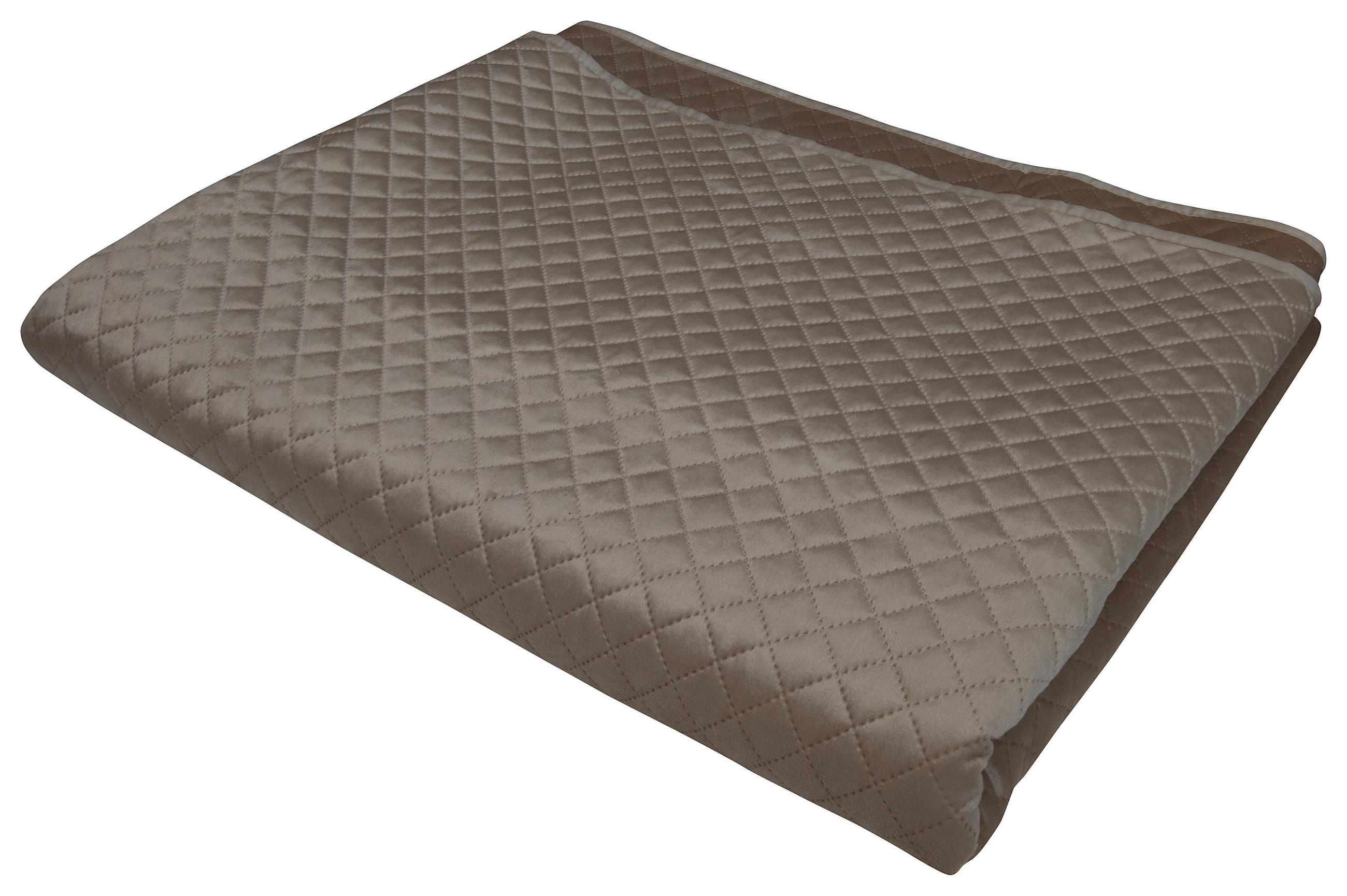 PREKRIVAČ 220/240 cm STEPP - taupe, Basics, tekstil (220/240cm) - Novel