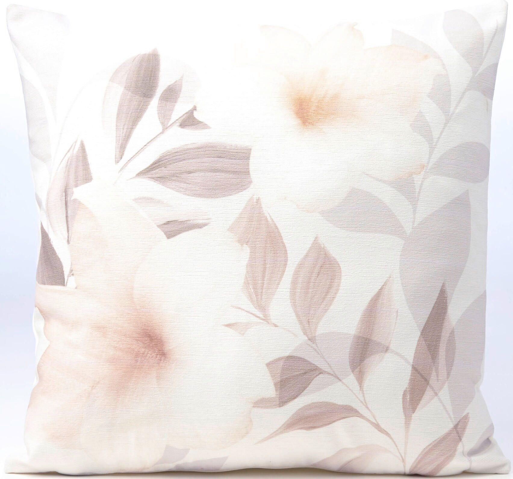 DEKORAČNÝ VANKÚŠ 45/45 cm - bahenná hnedá, Design, textil (45/45cm) - Novel