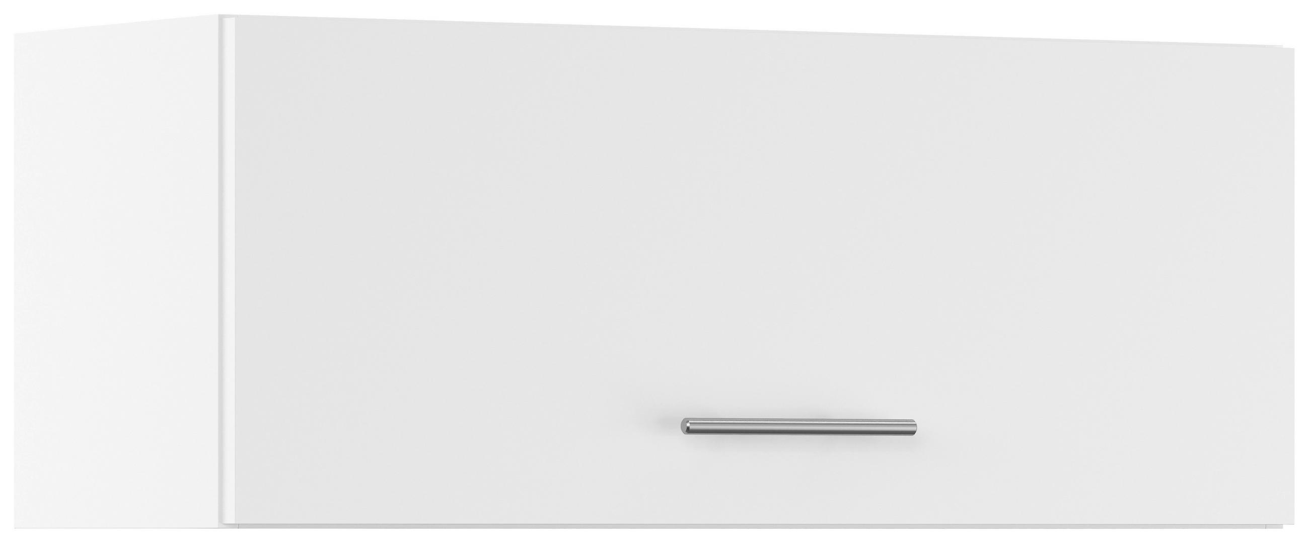 KÜCHENOBERSCHRANK 90/35,7/34,2 cm  in Weiß  - Edelstahlfarben/Weiß, Basics, Holzwerkstoff/Metall (90/35,7/34,2cm) - Impuls