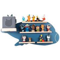 KINDERREGAL 60/30/19 cm  - Blau, MODERN, Holzwerkstoff (60/30/19cm) - MID.YOU