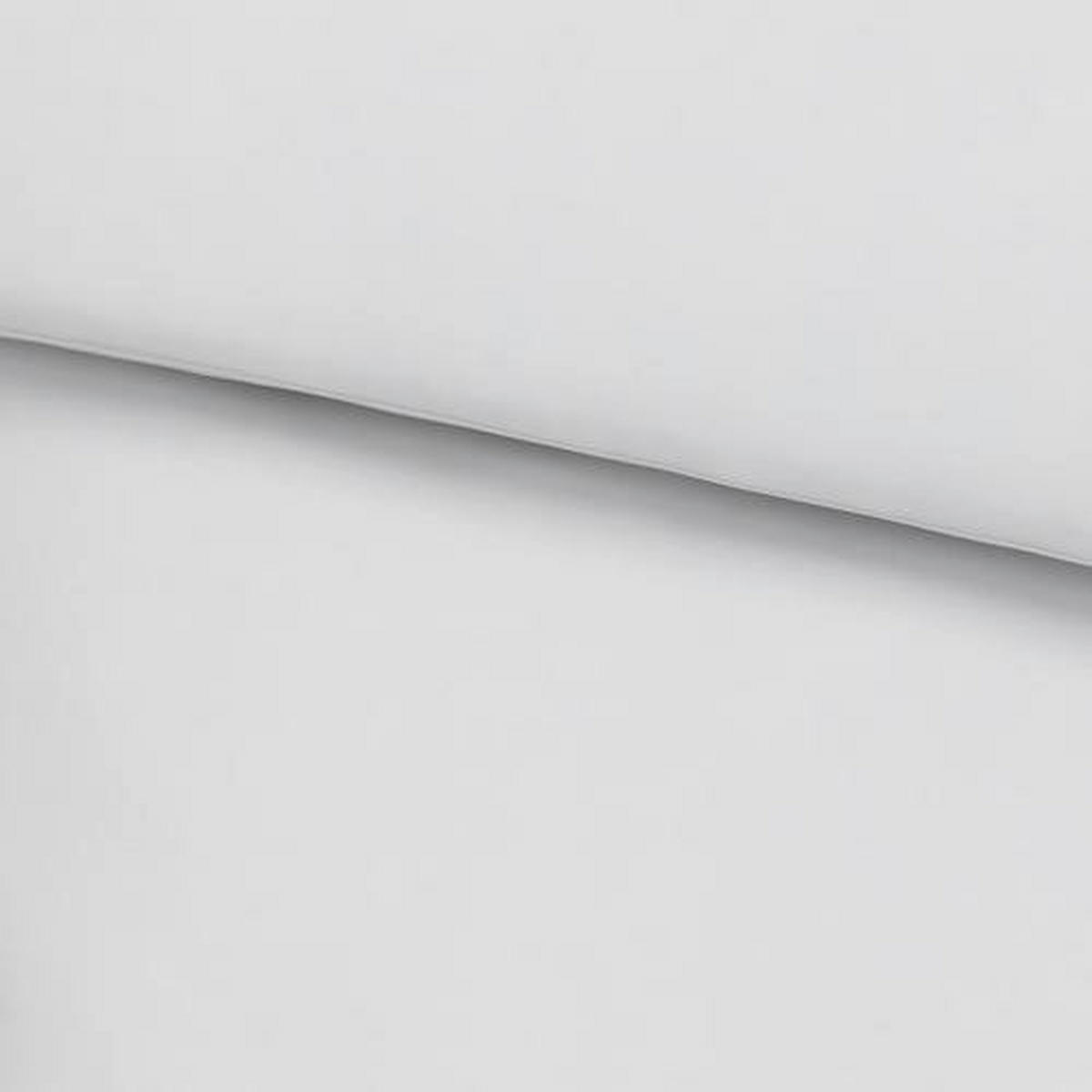 POSTELJINA MANCHESTER 140/200 cm saten bela  - bela, Osnovno, tekstil (140/200cm) - Novel
