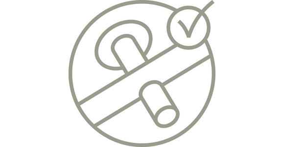 VORHANGSCHIENE - Grau Hochglanz, Basics, Metall (210/11,5/4,7cm) - Homeware