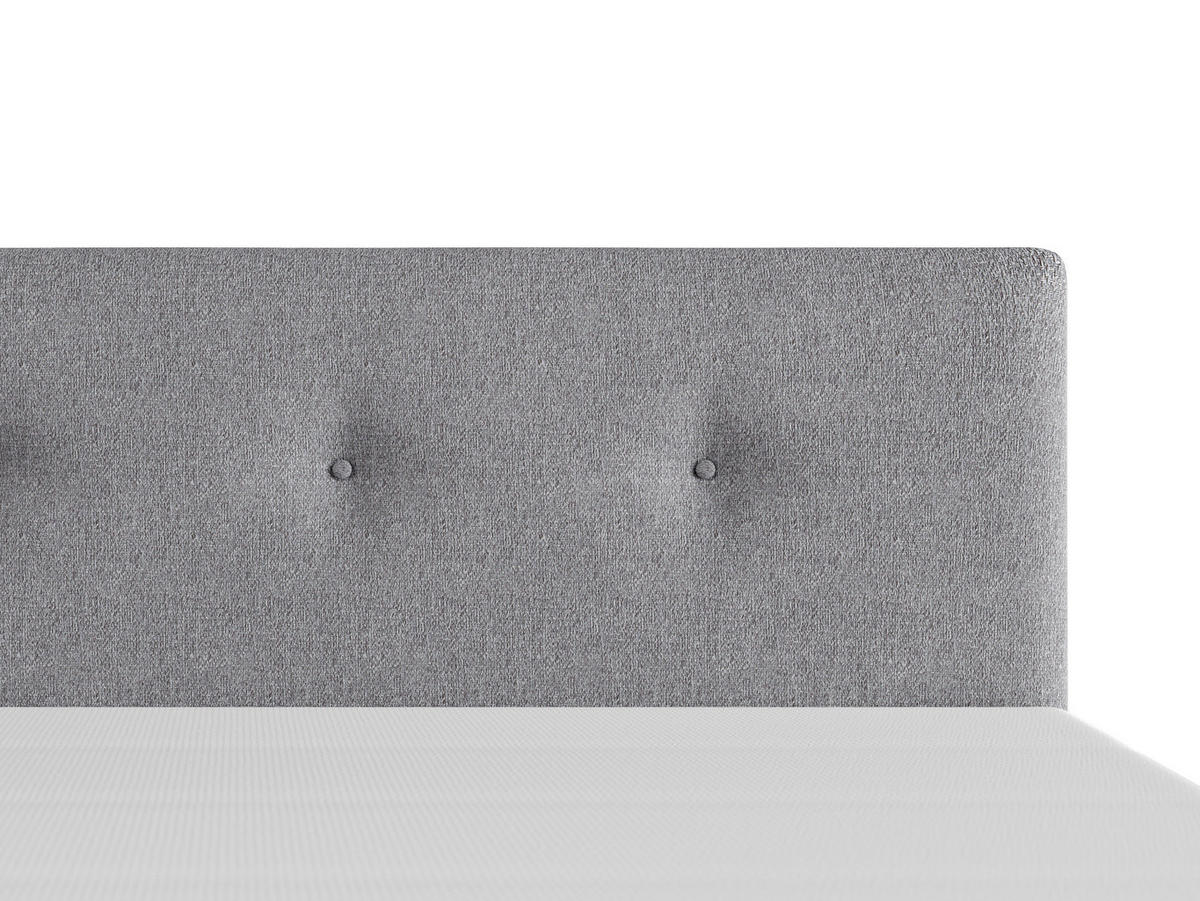 BOXSPRINGBETT 120/200 cm  in Hellgrau  - Hellgrau/Schwarz, MODERN, Karton/Holz (120/200cm) - MID.YOU