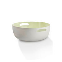 DEKOSCHALE - Greige/Salbeigrün, Basics, Metall (30/12,5cm) - FYNCH-HATTON