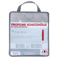 SCHIRMHÜLLE Grau   - Grau, Basics, Textil (32/130/29cm) - Doppler