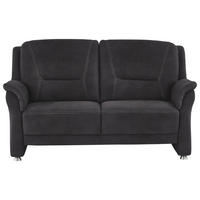 2,5-SITZER in Mikrofaser Anthrazit  - Anthrazit/Beige, Konventionell, Textil/Metall (172/100/89cm) - Beldomo Comfort