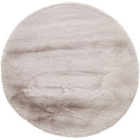 HOCHFLORTEPPICH 120 cm Grau rund  - Grau, Design, Textil (120cm) - Novel