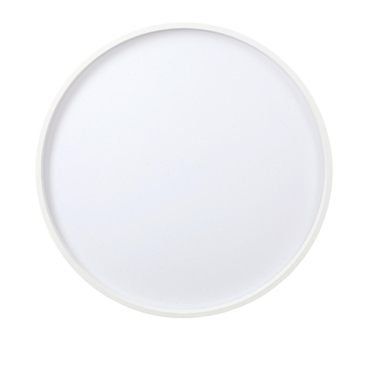LED-DECKENLEUCHTE 34/34/6 cm   - Weiß, KONVENTIONELL, Kunststoff/Metall (34/34/6cm)